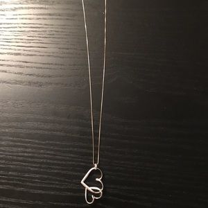 Heart shaped necklace. Good condition